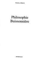 Tapa de Philosophie buissonnière