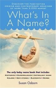 Tapa de What's in a name?