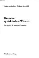 Tapa de Bausteine syntaktischen Wissens