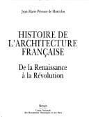 Tapa de Histoire de l'architecture française
