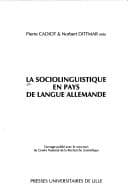 Tapa de La Sociolinguistique en pays de langue allemande