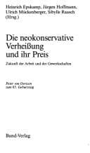 Tapa de Die neokonservative Verheissung und ihr Preis