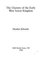 Tapa de The charters of the early West Saxon kingdom