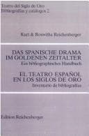 Tapa de Das spanische Drama im Goldenen Zeitalter
