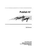 Tapa de Publish it! made easy