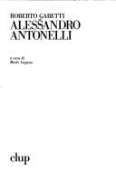 Tapa de Alessandro Antonelli