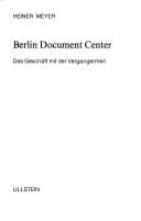 Tapa de Berlin Document Center
