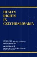 Tapa de Human rights in Czechoslovakia