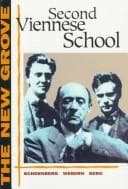 Tapa de The New Grove Second Viennese School