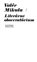 Tapa de Literárne observatórium