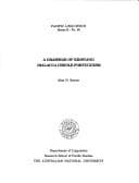 Tapa de A grammar of Kristang (Malacca Creole Portuguese)