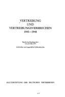 Tapa de Vertreibung und Vertreibungsverbrechen, 1945-1948