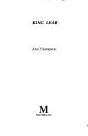 Tapa de King Lear