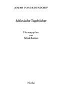 Tapa de Schlesische Tagebücher