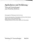Tapa de Untersuchungen zum Idealismus Salomon Maimons