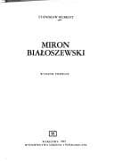 Tapa de Miron Białoszewski