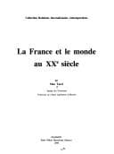 Tapa de La France et le monde au XXe siècle
