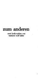 Tapa de Zum Anderen