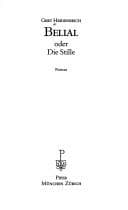 Tapa de Belial, oder, Die Stille