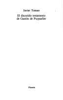 Tapa de El discutido testamento de Gastón de Puyparlier