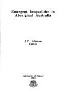 Tapa de Emergent inequalities in aboriginal Australia
