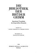 Tapa de Die Bibliothek der Brüder Grimm