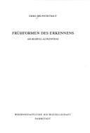 Tapa de Frühformen des Erkennens
