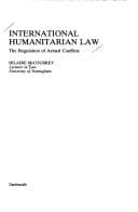 Tapa de International humanitarian law