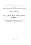 Tapa de Scolari italiani nello studio di Parigi