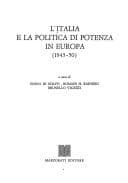 Tapa de L'Italia e la politica di potenza in Europa (1945-50)