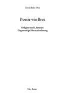Tapa de Poesie wie Brot