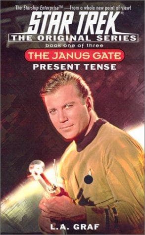 Tapa de Star Trek - The Janus Gate - Present Tense