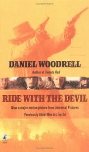 Tapa de Ride with the devil