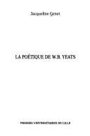 Tapa de La poétique de W. B. Yeats
