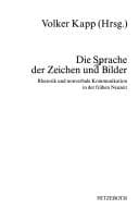 Tapa de Die Sprache der Zeichen und Bilder