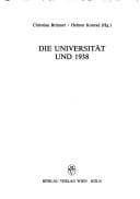 Tapa de Die Universität und 1938