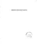 Tapa de Adjustment to international competition