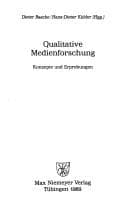 Tapa de Qualitative Medienforschung