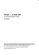 Tapa de Europe, a fresh start