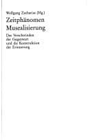 Tapa de Zeitphänomen Musealisierung