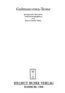 Tapa de Gulmancema-Texte