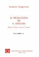 Tapa de Le Proslogion de S. Anselme