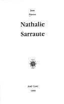 Tapa de Nathalie Sarraute