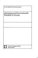 Tapa de Abrüstung und konventionelle Stabilität in Europa