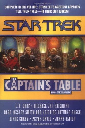 Tapa de Star Trek - The Captain's Table