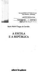 Tapa de A escola e a república