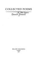 Tapa de Collected poems