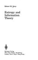 Tapa de Entropy and information theory