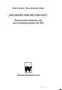 Tapa de Wie finden wir die Zukunft?