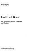 Tapa de Gottfried Benn